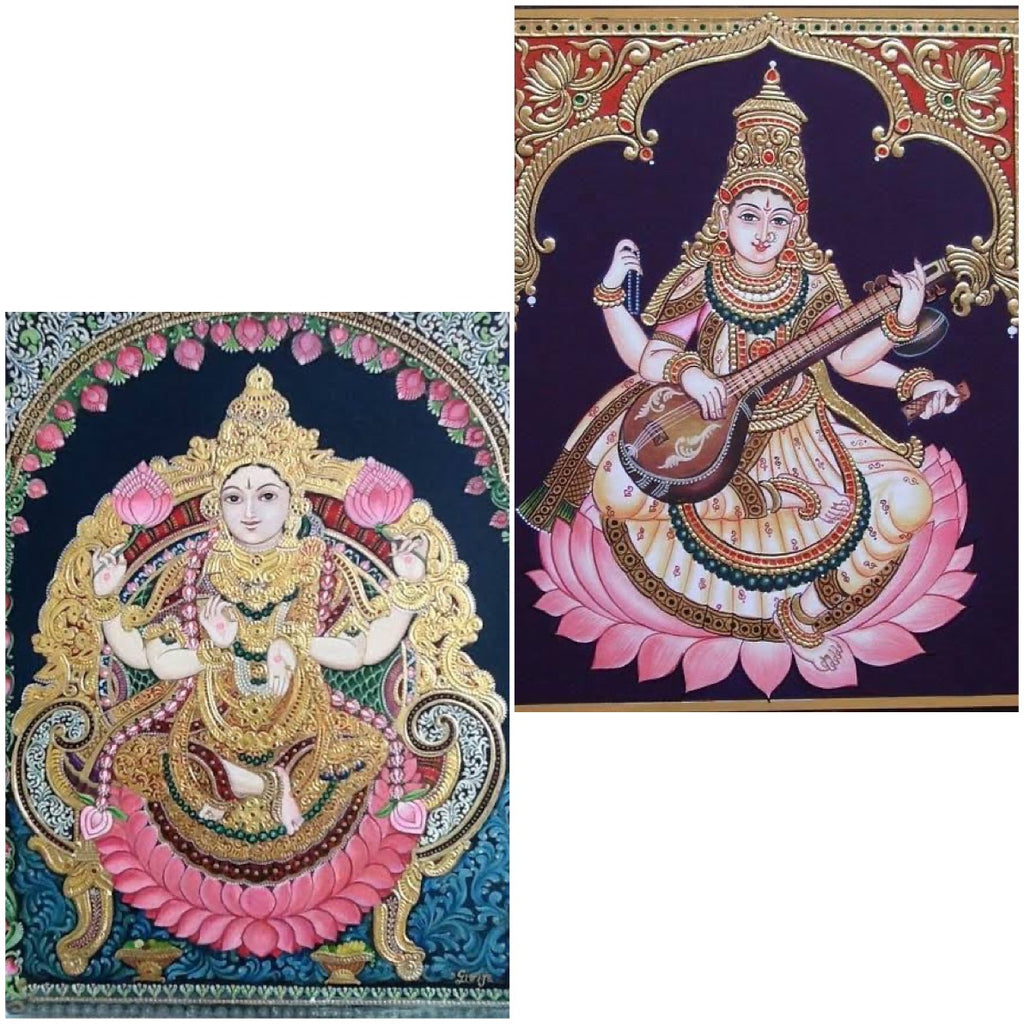 Difference between Mysore and Tanjore Paintings