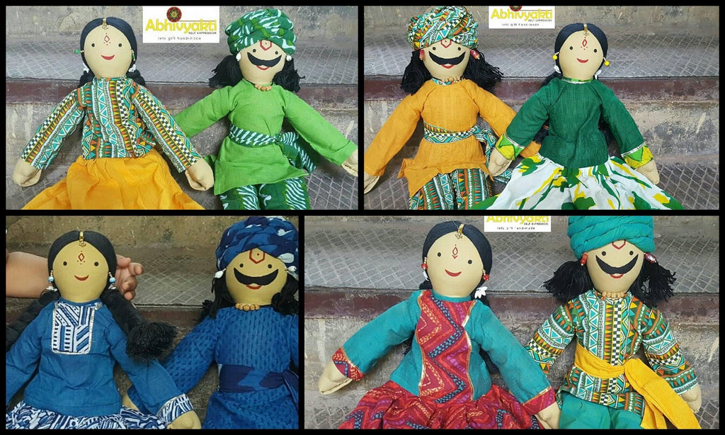 Handmade Puppets - Kathputli