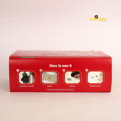 Namaste Snow DIY block printing Kit - Exploration Pack