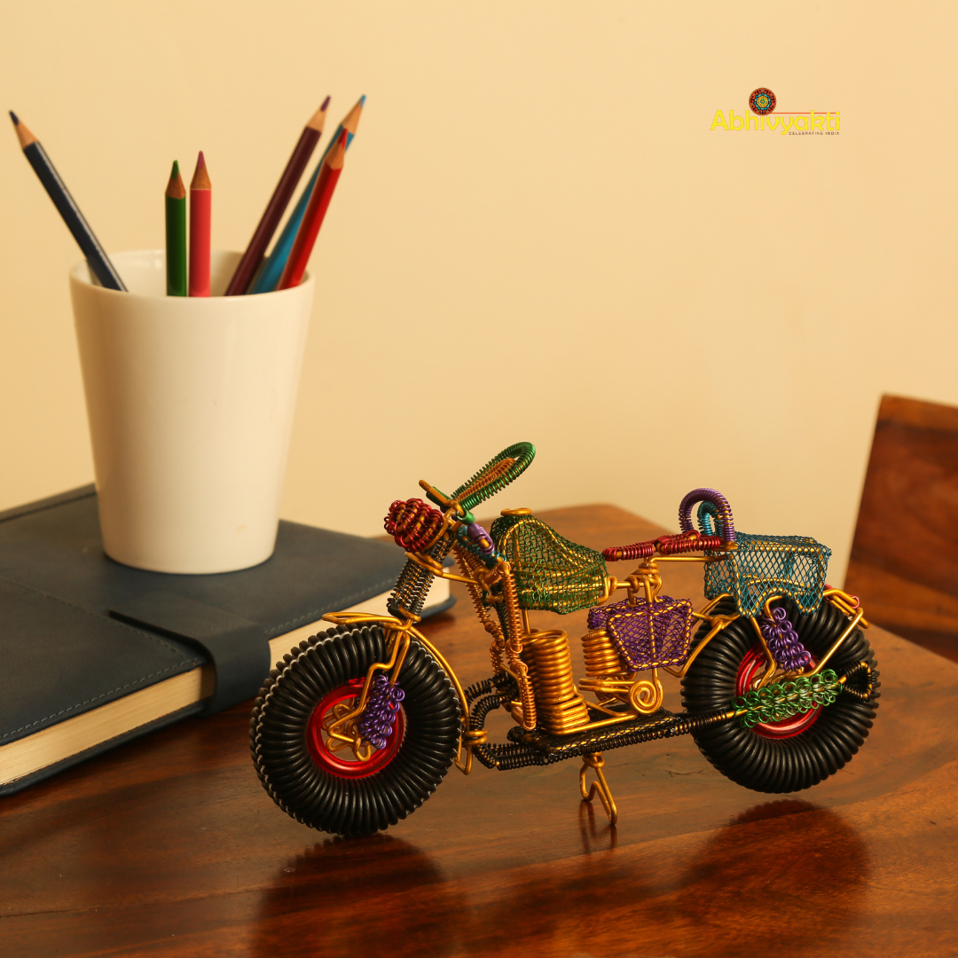 Wire Harley Davidson Bike - Handmade Motorcycle