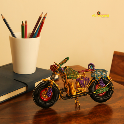 Wire Harley Davidson Bike - Handmade Motorcycle