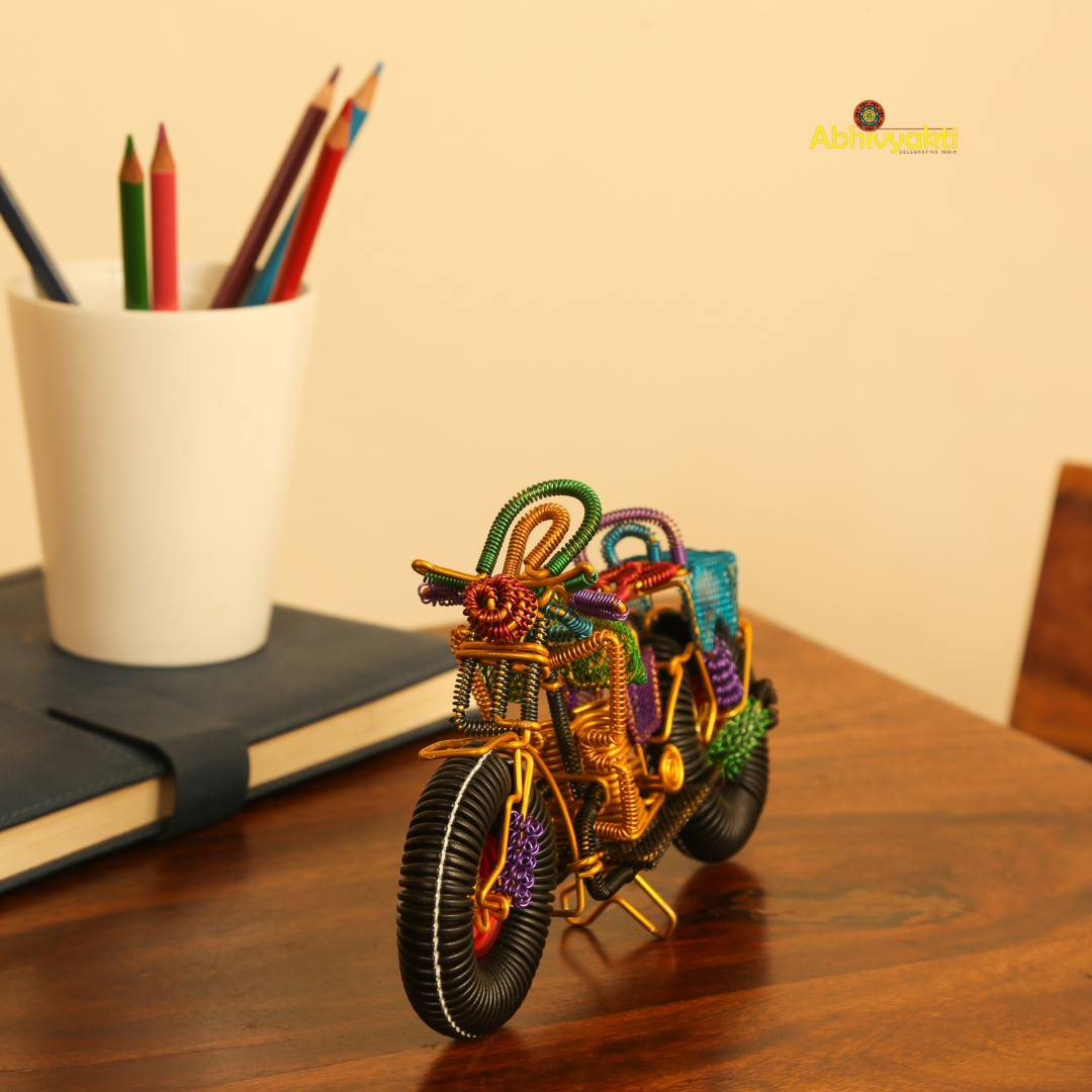 Wire Harley Davidson Bike - Handmade Motorcycle