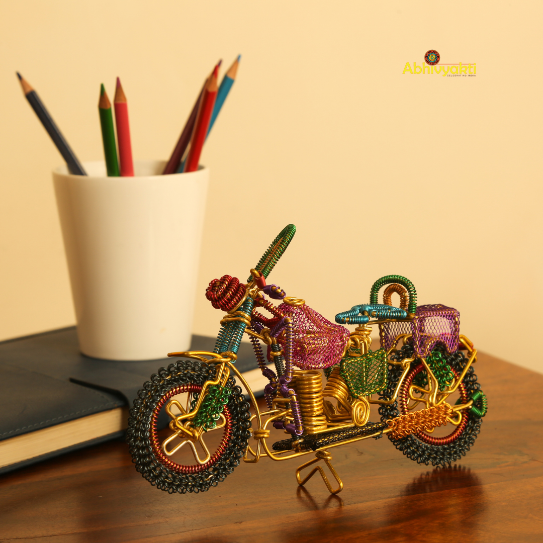 Wire Harley Davidson Bike - Handmade Motorcycle