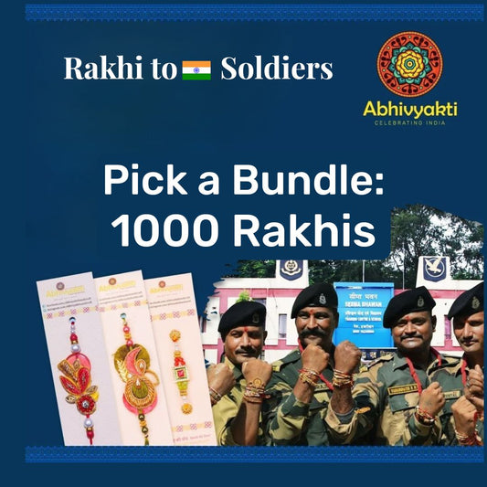 Soldier Rakhi Bundle -1000 Rakhis