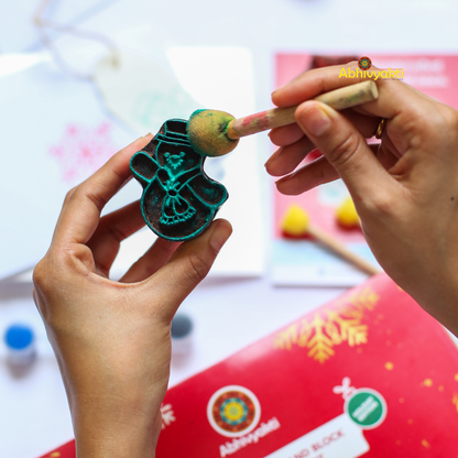 Namaste Snow DIY block printing Kit - Exploration Pack