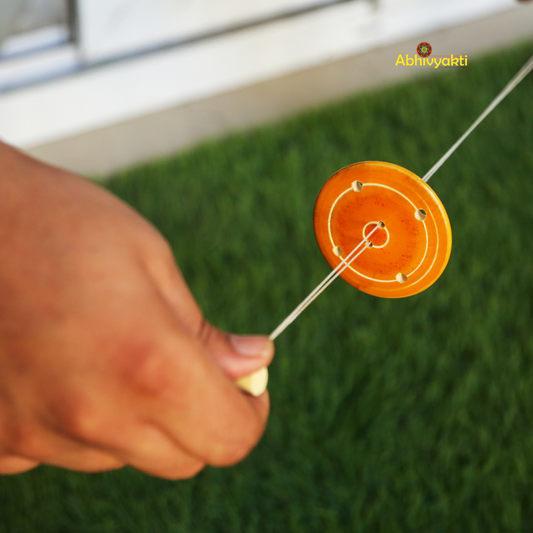 Button Disc Spinner for Kids