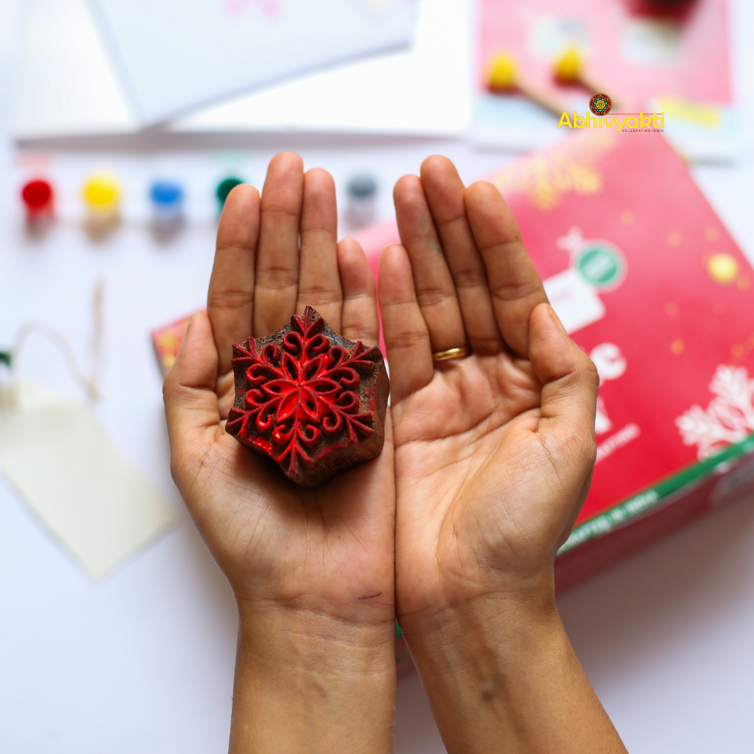 Namaste Snow DIY block printing Kit - Exploration Pack