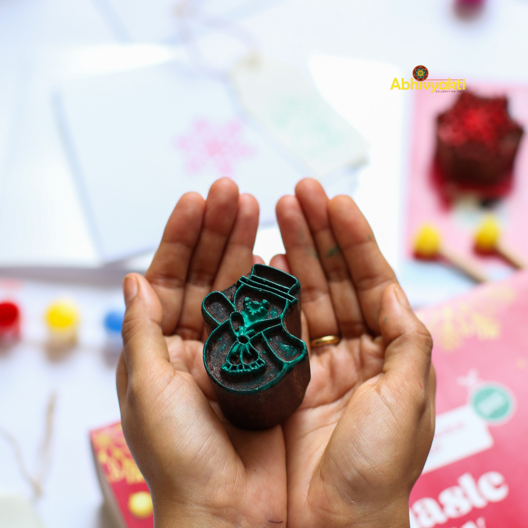 Namaste Snow DIY block printing Kit - Exploration Pack