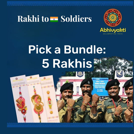 Soldier Rakhi  Bundle - 5 Rakhis