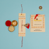 Rakhi Single Lumba india with roli chawal tikka