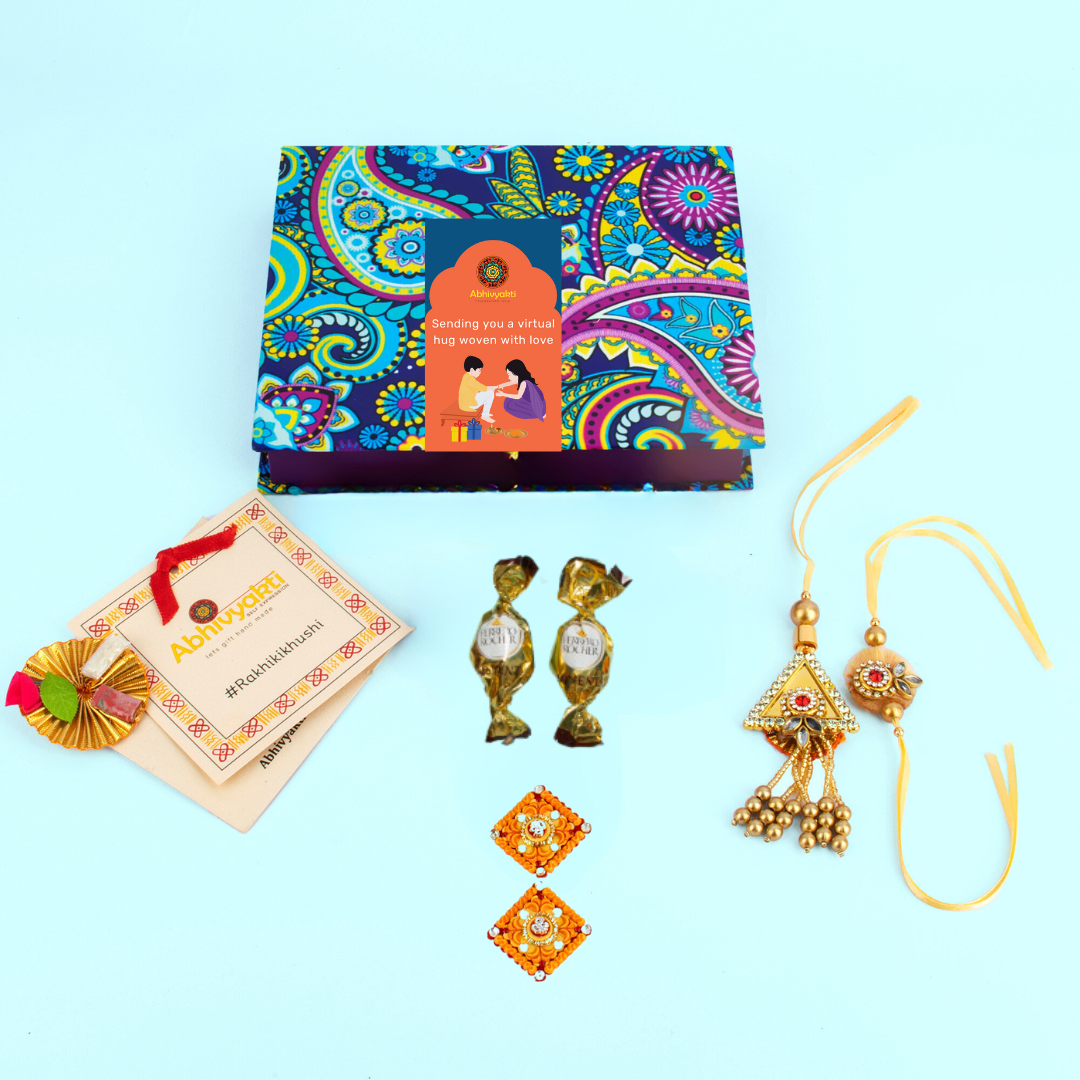 Egyptian Style Stone Rakhi Lumba (INDIA) FREE SHIPPING