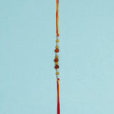 Holy Rudraksh Rakhi with Stones -send to USA