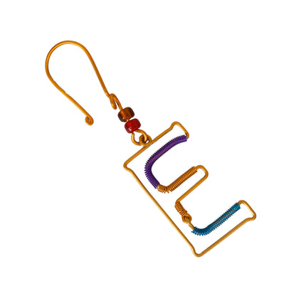 Wire Ornament- Alphabets (FREE SHIPPING)