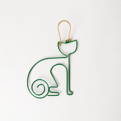 Christmas Tree Wire Ornament-Meow Meow(FREE SHIPPING)