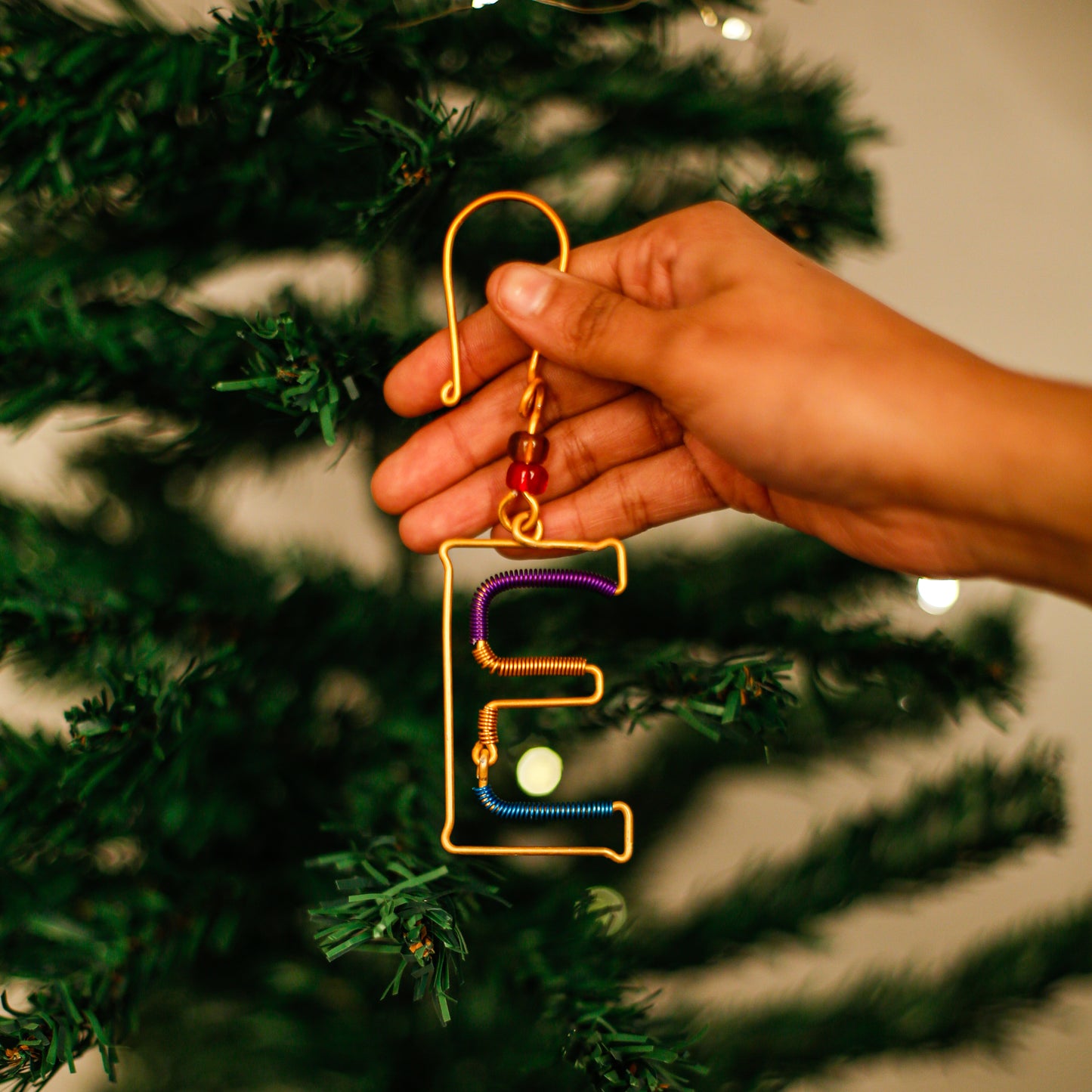 Wire Ornament- Alphabets (FREE SHIPPING)