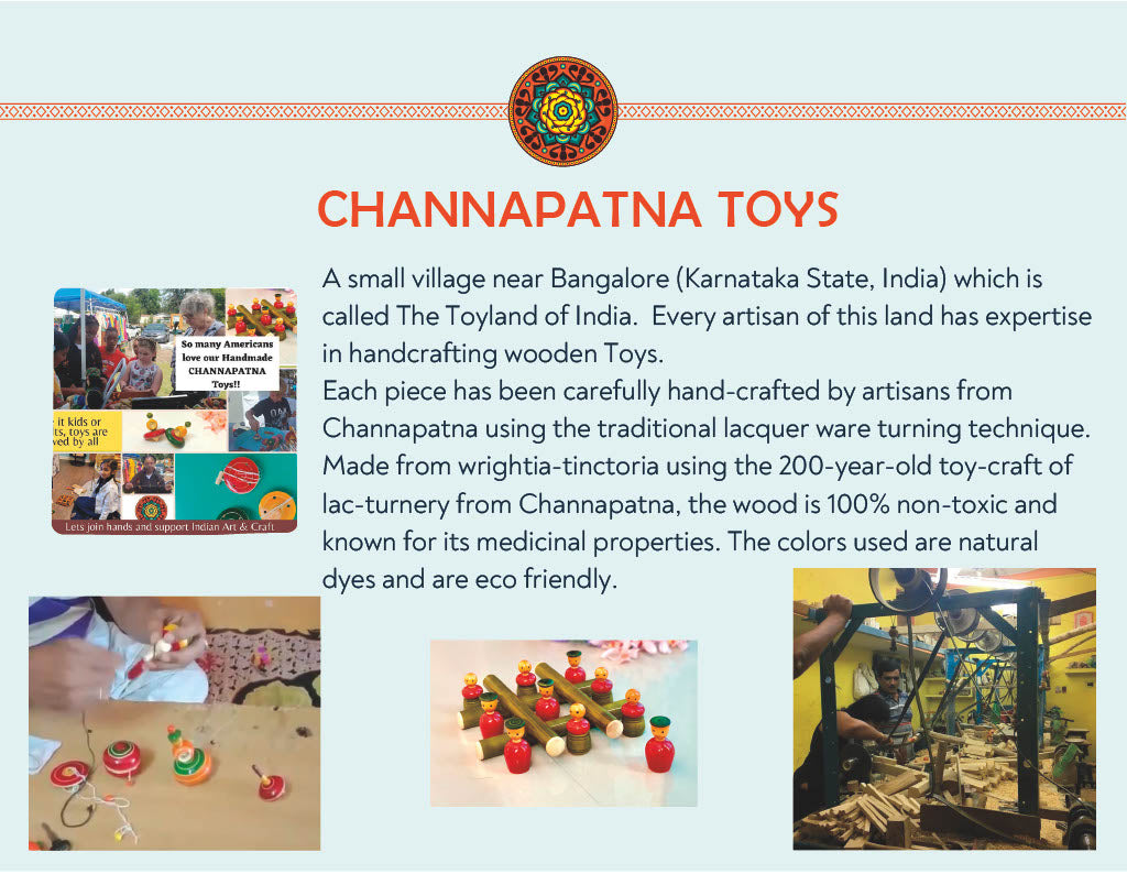 Beautifully Hand crafted seasons gift from the land of Channapatna. These Boho Wooden Adjustable Necklaces are going to be a great festive fashion concept for you !

They are made of sustainable wood with lacquered finish has a distinctive, nostalgic style. Each and every color is completely safe and are made from non-toxic vegetable colors.