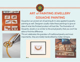 Jewellery Paintings Gouache Art  (FREE SHIPPING)