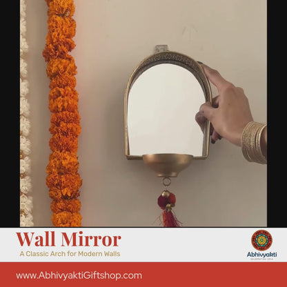 Doorway to Light –  Wall Mirror Tealight Holder