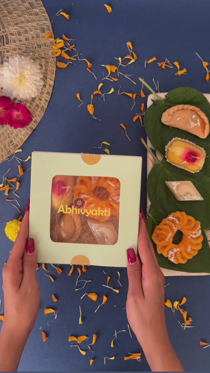 Sweet Indulgence: Premium Mix Mithai Candle Collection