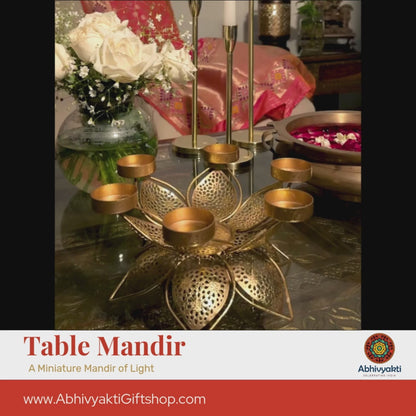 Padam Tealight Holder Table Top (Large)