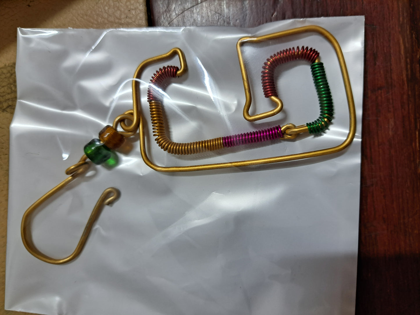 wire, bookmark, alphabet, ornament, Christmas, gifting, holiday, Christmas Decor, study, unique, hanging