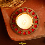 Sindoori Royal Red Tealight Diya