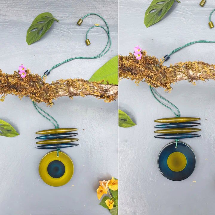 Beautifully Hand crafted seasons gift from the land of Channapatna. These Boho Wooden Adjustable Necklaces are going to be a great festive fashion concept for you !

They are made of sustainable wood with lacquered finish has a distinctive, nostalgic style. Each and every color is completely safe and are made from non-toxic vegetable colors.