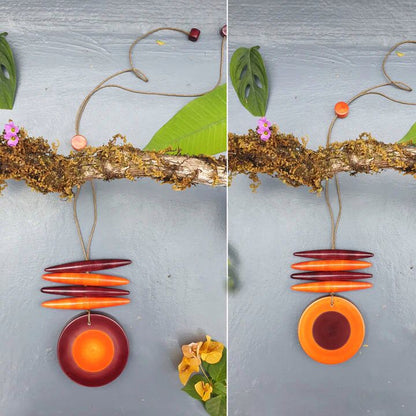 Beautifully Hand crafted seasons gift from the land of Channapatna. These Boho Wooden Adjustable Necklaces are going to be a great festive fashion concept for you !

They are made of sustainable wood with lacquered finish has a distinctive, nostalgic style. Each and every color is completely safe and are made from non-toxic vegetable colors.