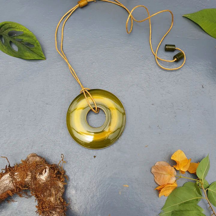 Beautifully Hand crafted seasons gift from the land of Channapatna. These Boho Wooden Adjustable Necklaces are going to be a great festive fashion concept for you !

They are made of sustainable wood with lacquered finish has a distinctive, nostalgic style. Each and every color is completely safe and are made from non-toxic vegetable colors.