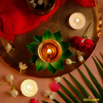 A set of traditional Diwali diyas, beautifully crafted and painted in festive colors. These tabletop oil lamps are adding a warm and inviting glow to any celebration or festive decor A set of traditional Diwali diyas, beautifully crafted and painted in festive colors. These tabletop oil lamps are arranged in decorative patterns, adding a warm and inviting glow to any celebration or festive decor