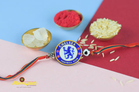 Chelsea Soccer Club Teens Rakhi - Send to USA