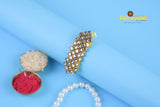 Kundan Stone with Yellow thread- send to USA