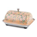 Hand Painted Butter Dish (FREE SHIPPING)