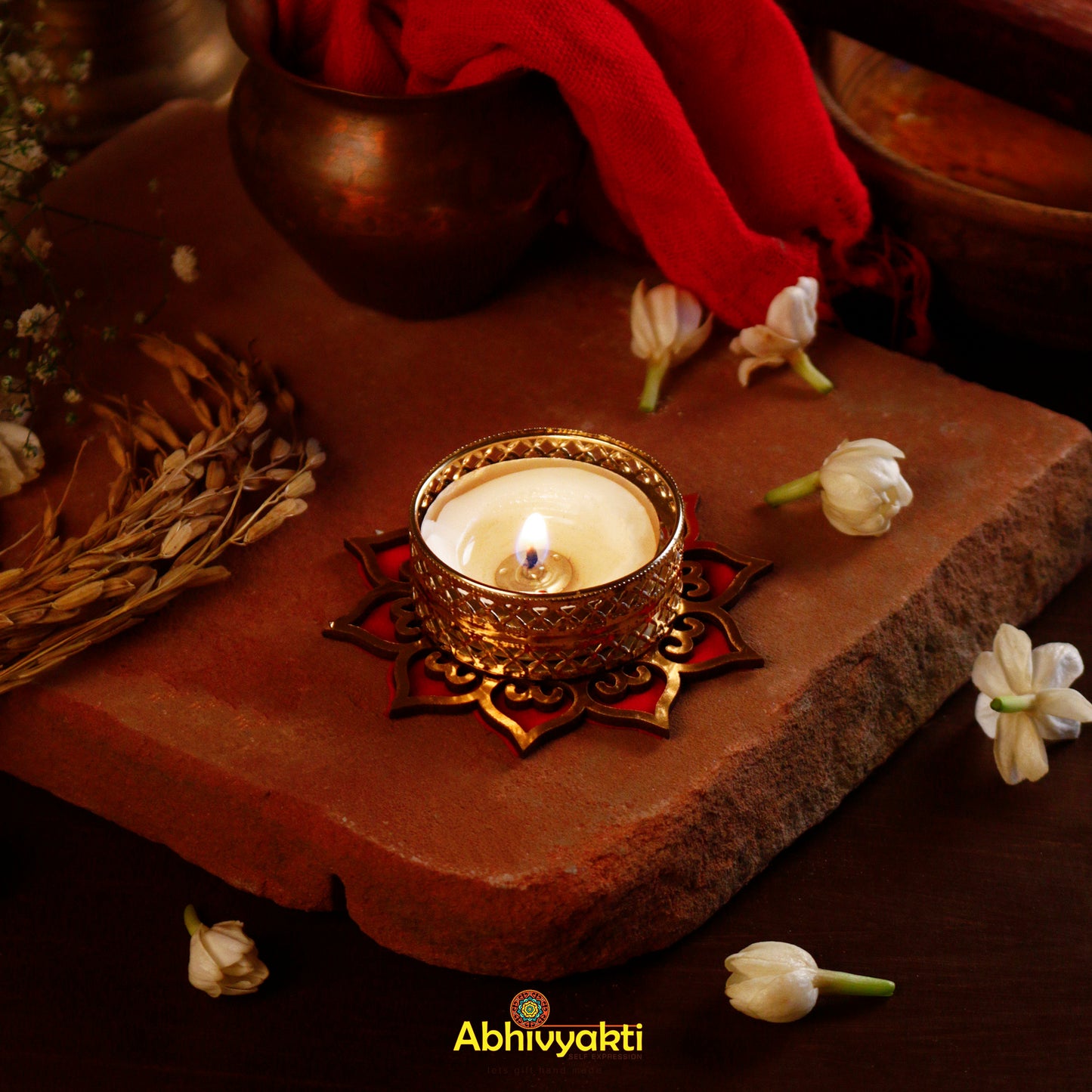 Sindoori Ethnic Tea Light Diya
