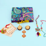Multi color Rakhi lumba - Send to USA
