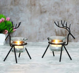 Reindeer Table Top Candle Stand  (FREE SHIPPING)