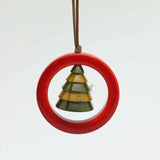 Channapatna  X-mas Tree Ornaments-Tree in a Ring (FREE SHIPPING)